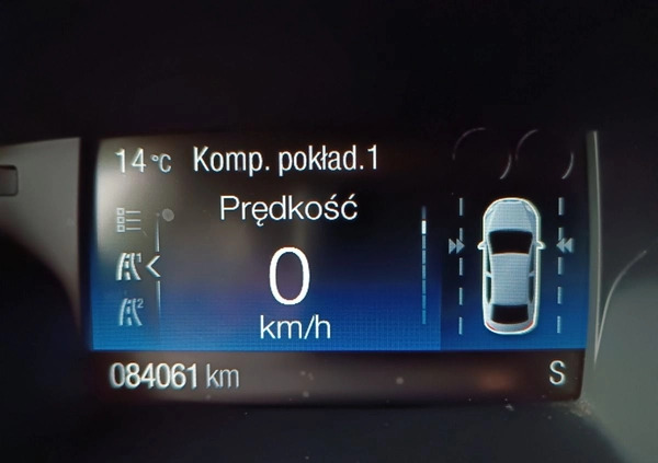 Ford Kuga cena 74900 przebieg: 84061, rok produkcji 2018 z Poznań małe 631